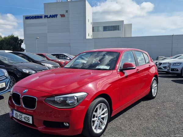 BMW 1-Series Hatchback, Diesel, 2015, Red