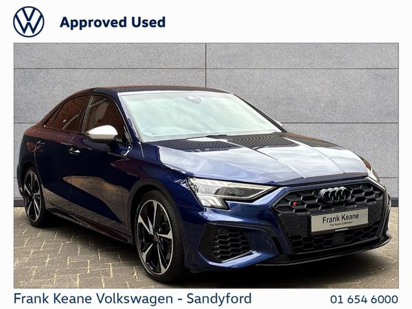 Audi S3 Saloon, Petrol, 2023, Blue