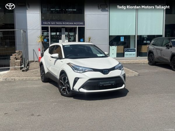 Toyota C-HR SUV, Petrol Hybrid, 2021, White