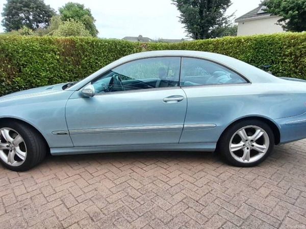 Mercedes-Benz CLK Coupe, Petrol, 2003, Blue