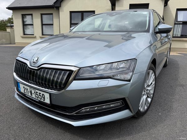 Skoda Superb Saloon, Petrol Plug-in Hybrid, 2021, Grey