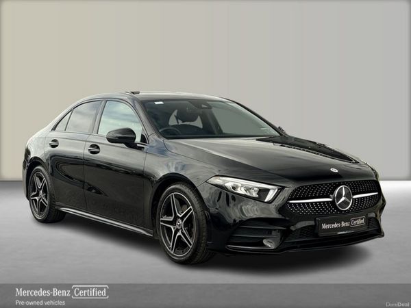 Mercedes-Benz A-Class Saloon, Petrol, 2022, Black