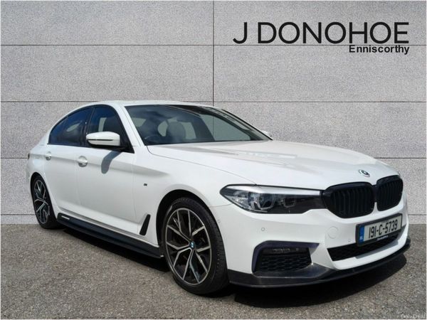 BMW 5-Series Saloon, Diesel, 2019, White