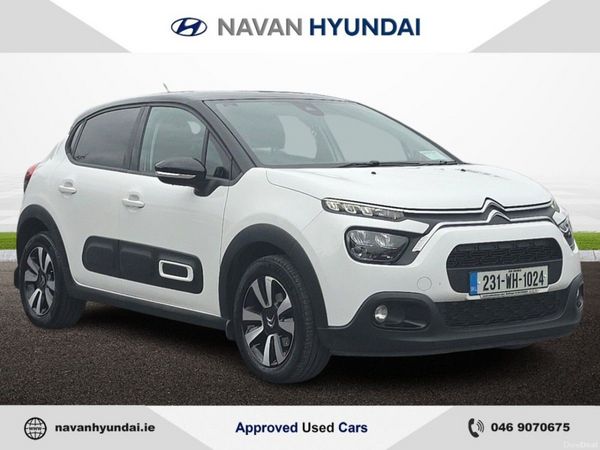 Citroen C3 Hatchback, Petrol, 2023, White