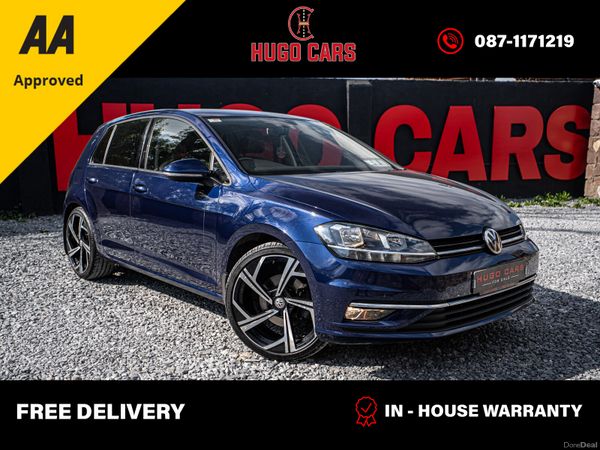 Volkswagen Golf Estate, Petrol, 2020, Blue