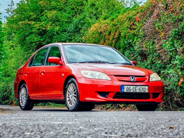 Honda Civic Saloon, Petrol Hybrid, 2005, Silver