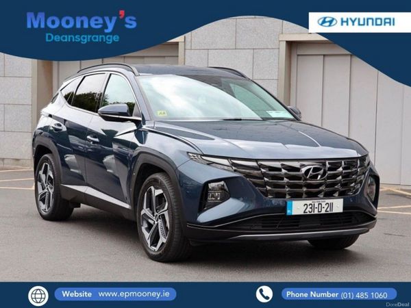 Hyundai Tucson SUV, Petrol Plug-in Hybrid, 2023, Blue