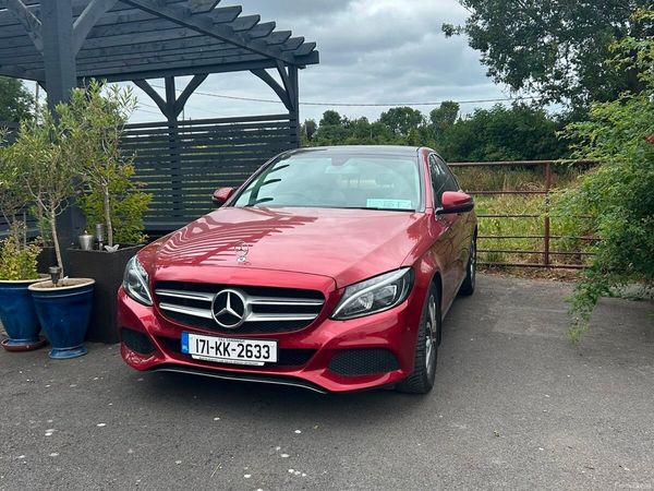 Mercedes-Benz C-Class Saloon, Diesel, 2017, Red