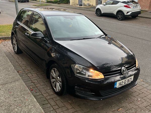 Volkswagen Golf Hatchback, Diesel, 2014, Black