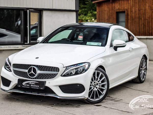 Mercedes-Benz C-Class Coupe, Diesel, 2017, White