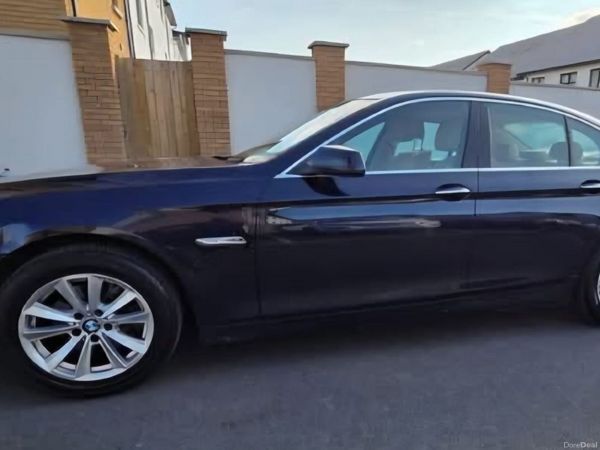 BMW 5-Series Saloon, Diesel, 2012, Blue