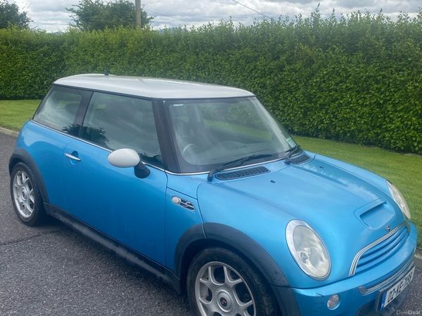 Mini Cooper Hatchback, Petrol, 2002, Blue