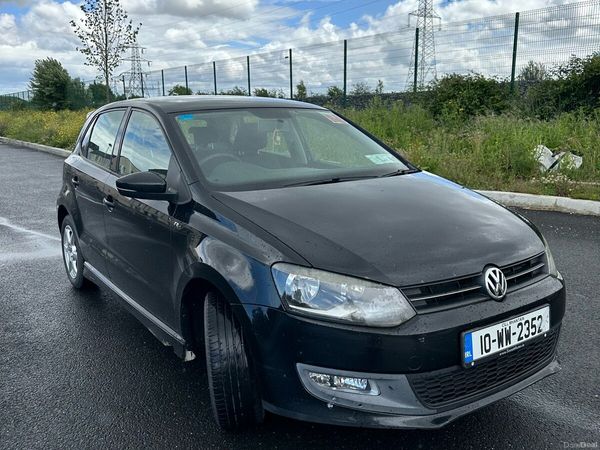 Volkswagen Polo Hatchback, Petrol, 2010, Black