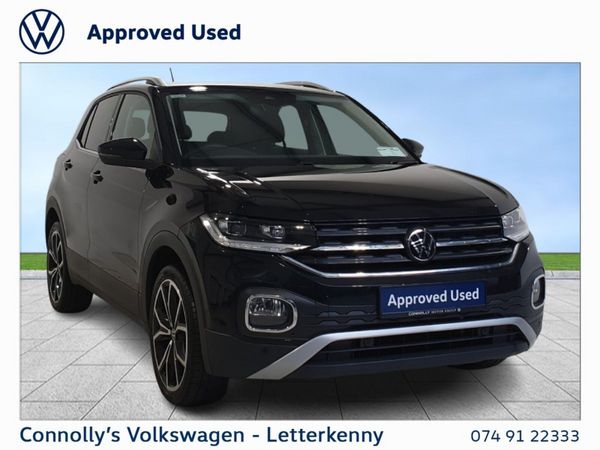 Volkswagen T-Cross SUV, Petrol, 2022, Black