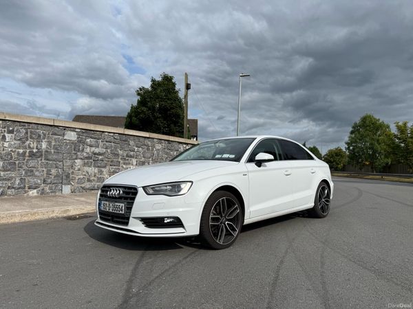 Audi A3 Saloon, Petrol, 2015, White