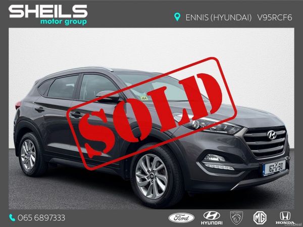 Hyundai Tucson SUV, Diesel, 2016, Gold