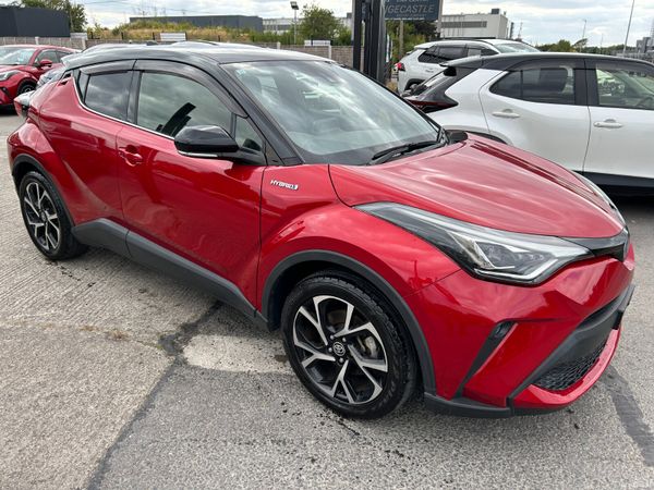 Toyota C-HR Hatchback, Petrol Hybrid, 2020, Red