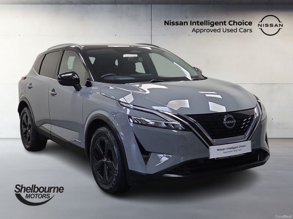 Nissan Qashqai Hatchback, Petrol Hybrid, 2023, Grey