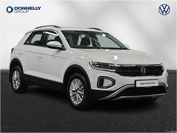 Volkswagen T-Roc Hatchback, Petrol, 2023, White