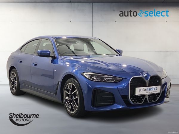BMW i4 Coupe, Electric, 2023, Blue