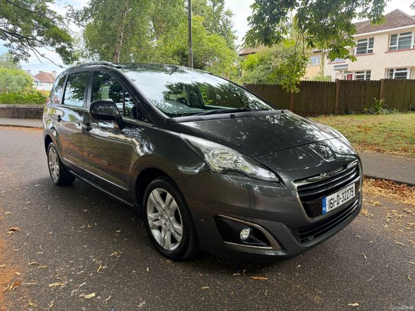 Peugeot 5008 MPV, Diesel, 2016, Grey