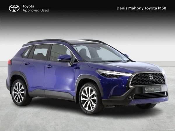 Toyota Corolla Cross SUV, Petrol Hybrid, 2024, Blue