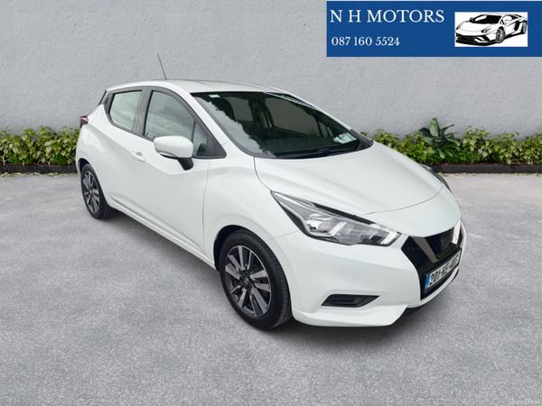 Nissan Micra Hatchback, Petrol, 2020, White
