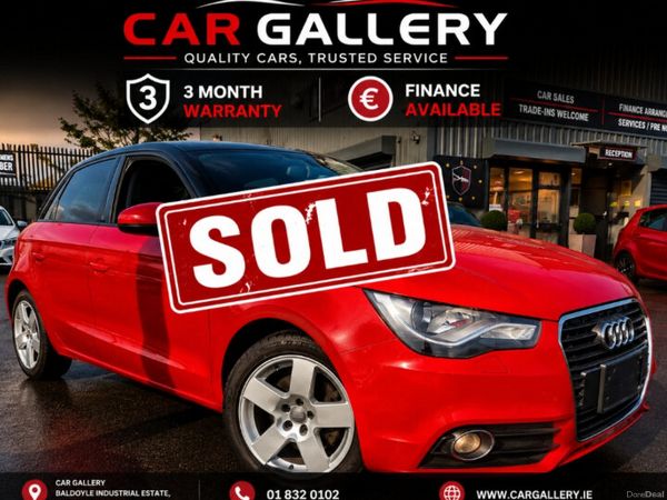 Audi A1 Hatchback, Petrol, 2013, Red