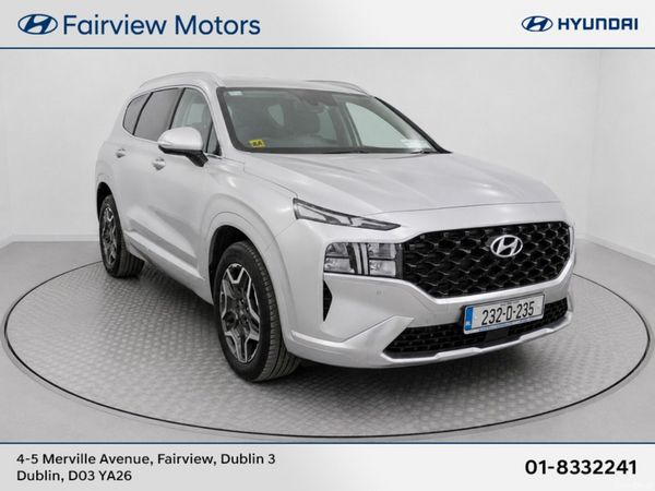 Hyundai Santa Fe SUV, Petrol Plug-in Hybrid, 2023, Grey