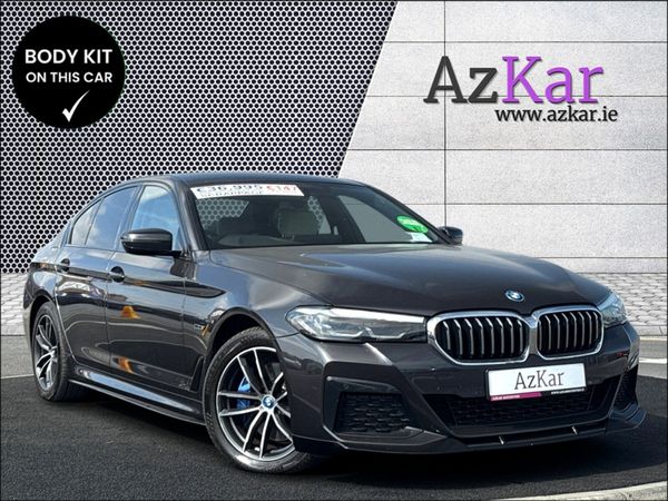 BMW 5-Series Saloon, Petrol Plug-in Hybrid, 2022, Grey