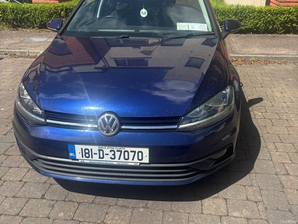 Volkswagen Golf Estate, Diesel, 2018, Blue