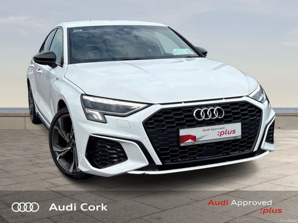 Audi A3 Saloon, Petrol, 2022, White