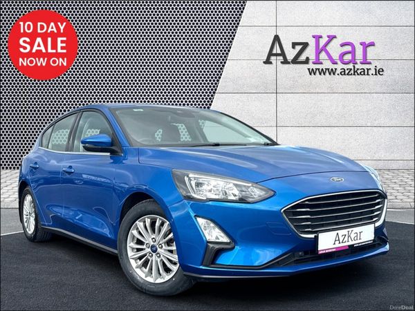 Ford Focus Hatchback, Petrol, 2020, Blue