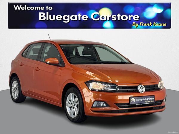 Volkswagen Polo Hatchback, Petrol, 2018, Orange