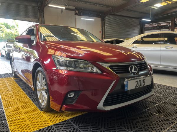 Lexus CT Hatchback, Petrol Hybrid, 2015, Red