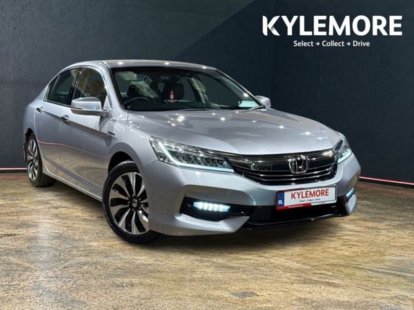 Honda Accord Saloon, Petrol Hybrid, 2019, Silver