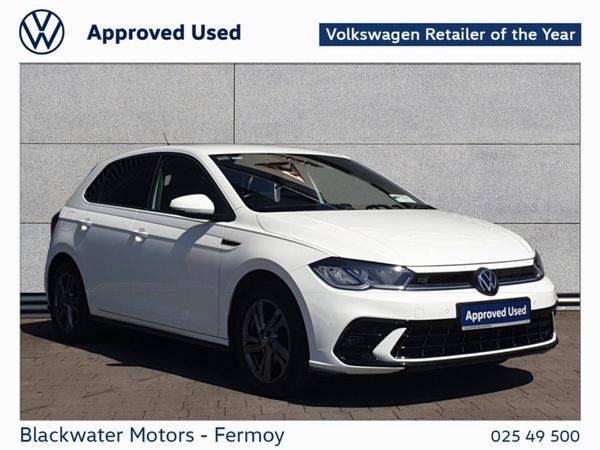 Volkswagen Polo Hatchback, Petrol, 2023, White