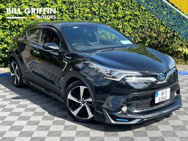 Toyota C-HR SUV, Petrol Hybrid, 2018, Black