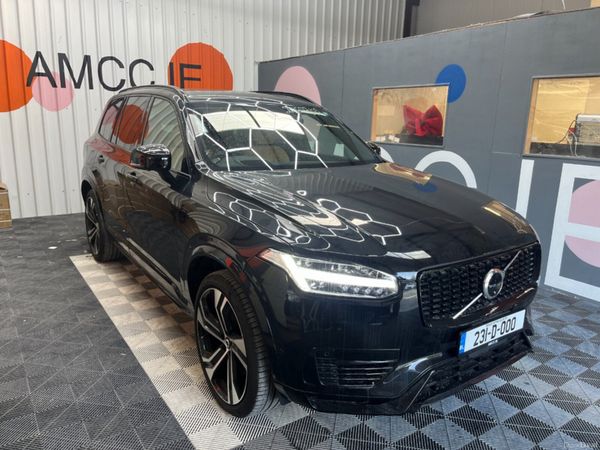 Volvo XC90 SUV, Petrol Plug-in Hybrid, 2023, Black