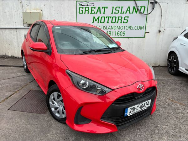 Toyota Yaris Hatchback, Petrol, 2020, Red
