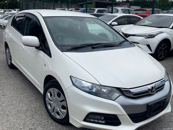 Honda Insight Saloon, Petrol Hybrid, 2012, White