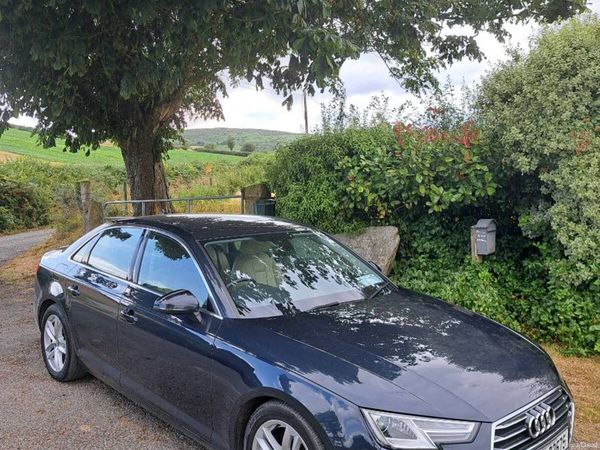 Audi A4 Saloon, Diesel, 2017, Blue