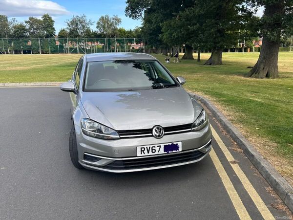 Volkswagen Golf Hatchback, Diesel, 2017, Silver