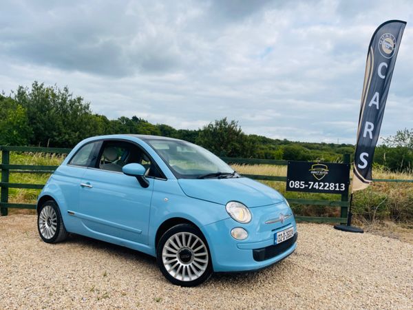 Fiat 500 Hatchback, Petrol, 2013, Blue