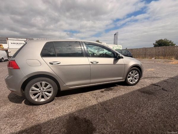Volkswagen Golf Hatchback, Diesel, 2014, Silver