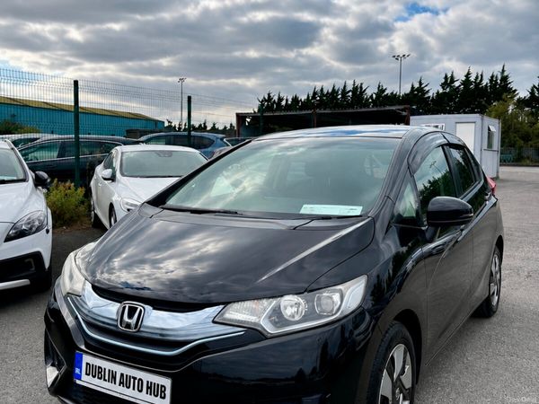 Honda Fit Hatchback, Petrol Hybrid, 2014, Black