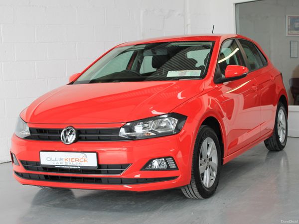 Volkswagen Polo Hatchback, Petrol, 2019, Red