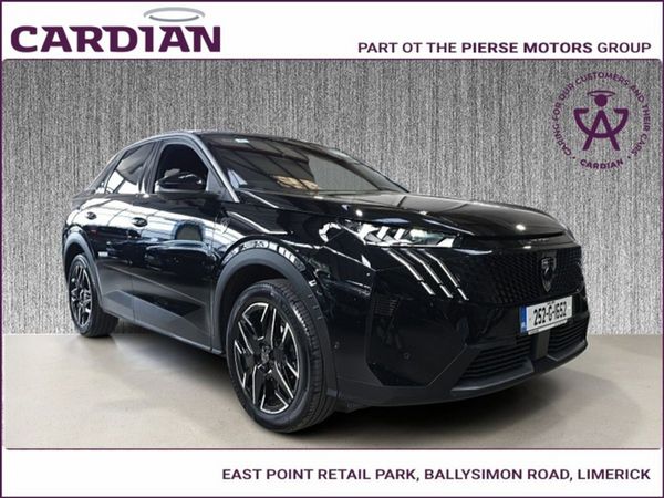 Peugeot 3008 Van, Petrol, 2025, Black