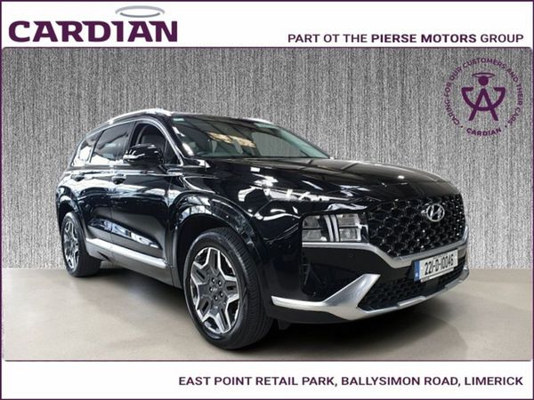 Hyundai Santa Fe SUV, Petrol Plug-in Hybrid, 2022, Black