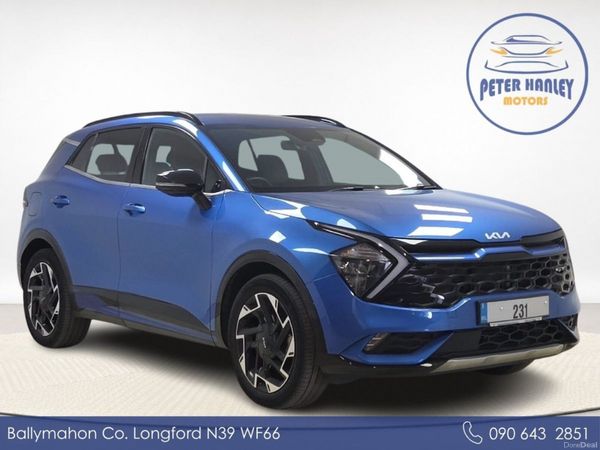 Kia Sportage SUV, Petrol Hybrid, 2023, Blue